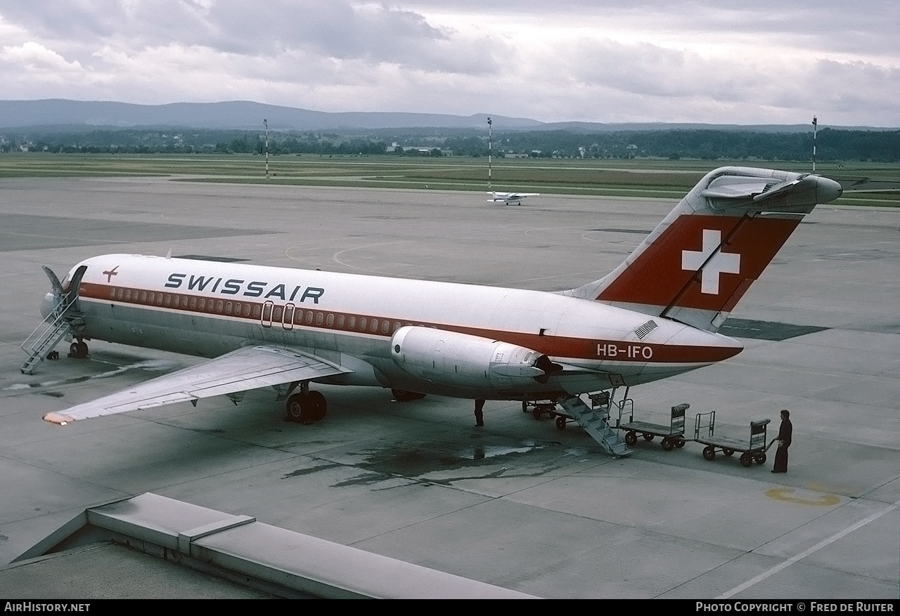 Aircraft Photo of HB-IFO | McDonnell Douglas DC-9-32 | Swissair | AirHistory.net #607604
