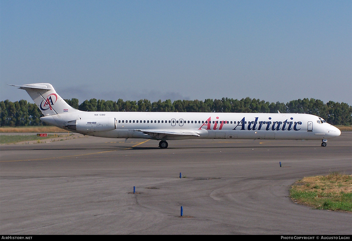 Aircraft Photo of 9A-CBD | McDonnell Douglas MD-82 (DC-9-82) | Air Adriatic | AirHistory.net #607607