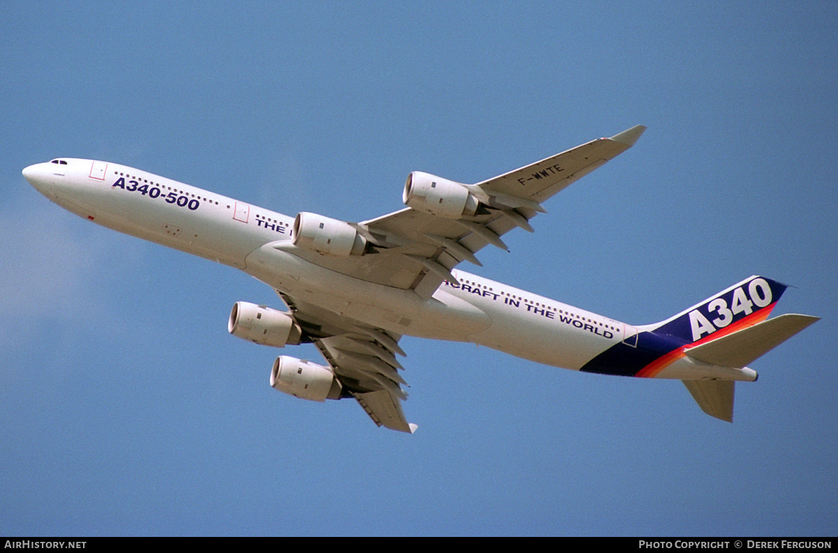 Aircraft Photo of F-WWTE | Airbus A340-541 | Airbus | AirHistory.net #607618