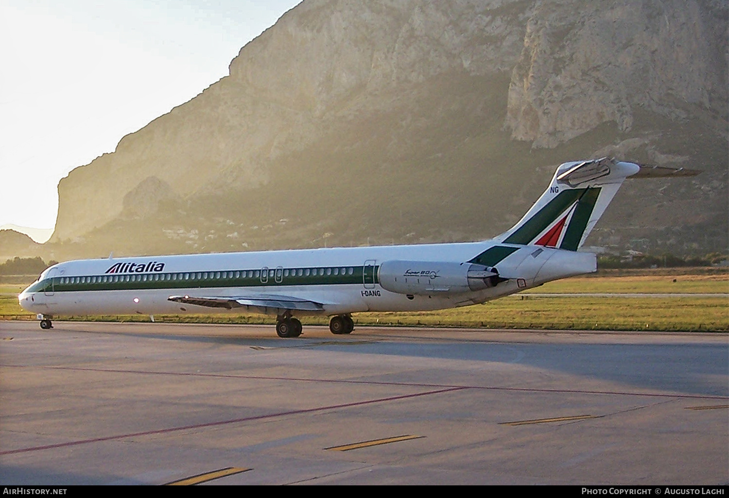 Aircraft Photo of I-DANG | McDonnell Douglas MD-82 (DC-9-82) | Alitalia | AirHistory.net #607627