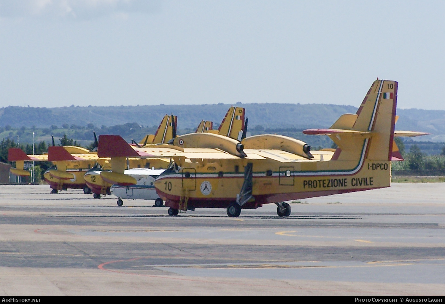 Aircraft Photo of I-DPCO | Canadair CL-415 (CL-215-6B11) | Protezione Civile | AirHistory.net #607638