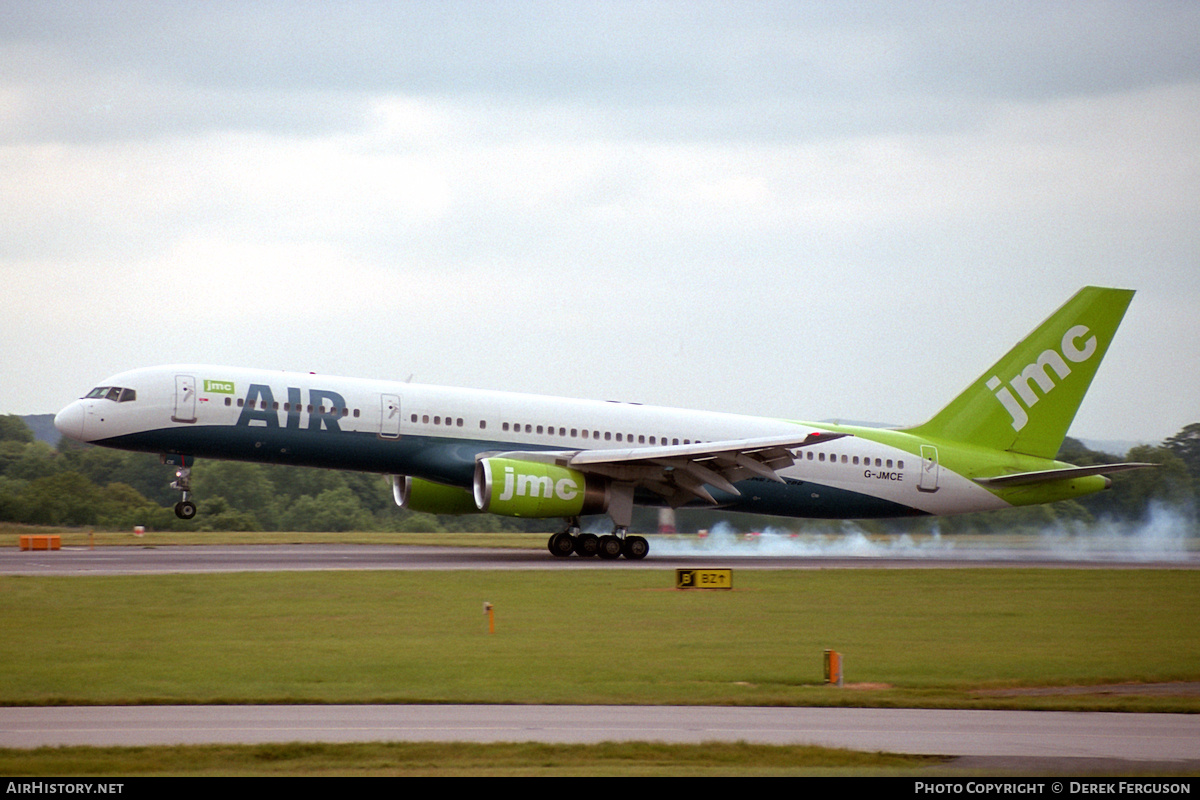 Aircraft Photo of G-JMCE | Boeing 757-25F | JMC Air | AirHistory.net #607648