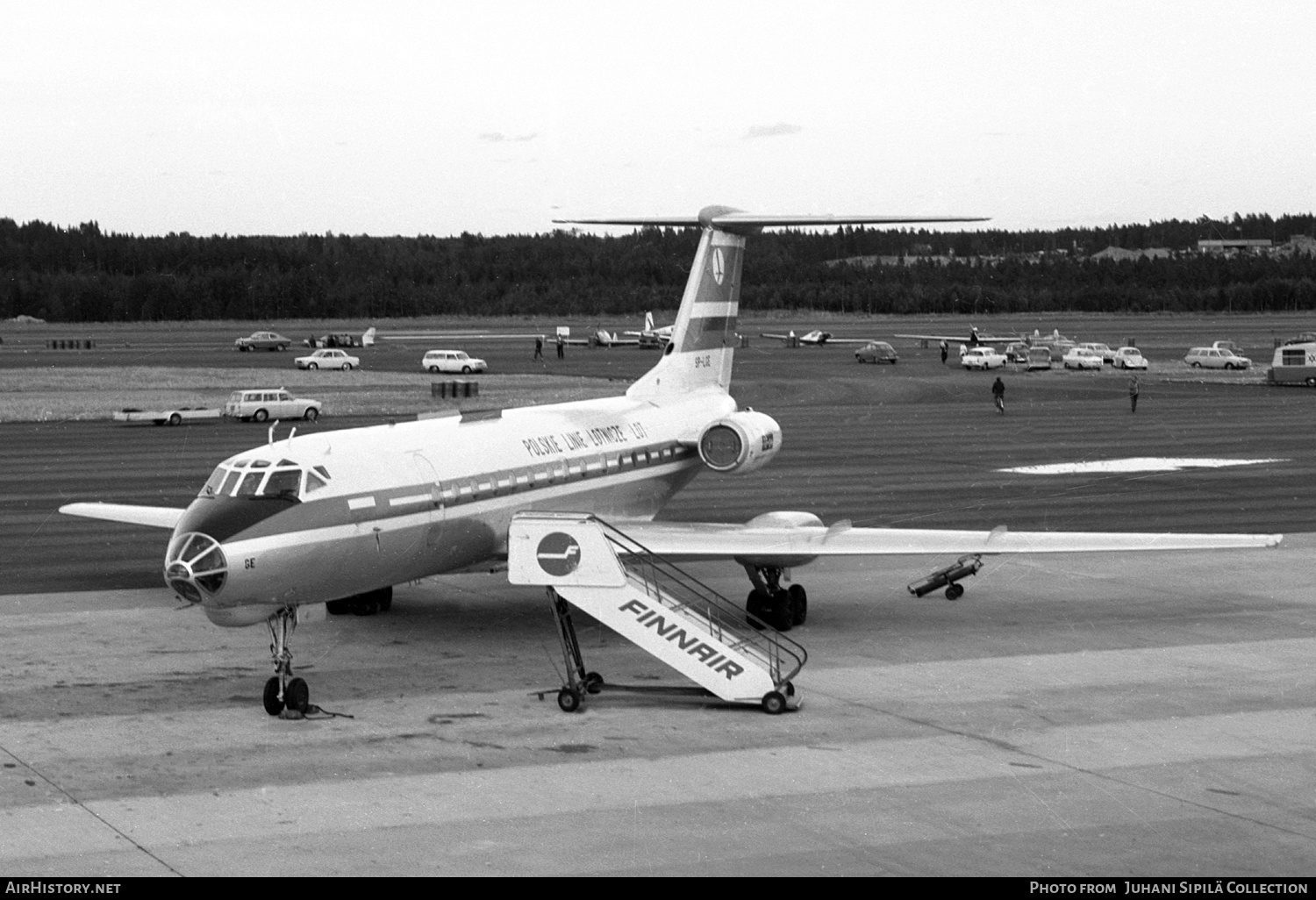 Aircraft Photo of SP-LGE | Tupolev Tu-134 | LOT Polish Airlines - Polskie Linie Lotnicze | AirHistory.net #607660