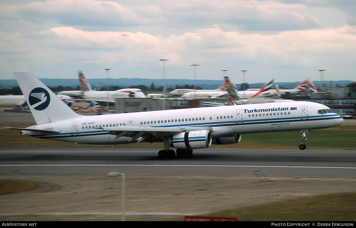 Aircraft Photo of EZ-A011 | Boeing 757-22K | Turkmenistan Airlines | AirHistory.net #607667