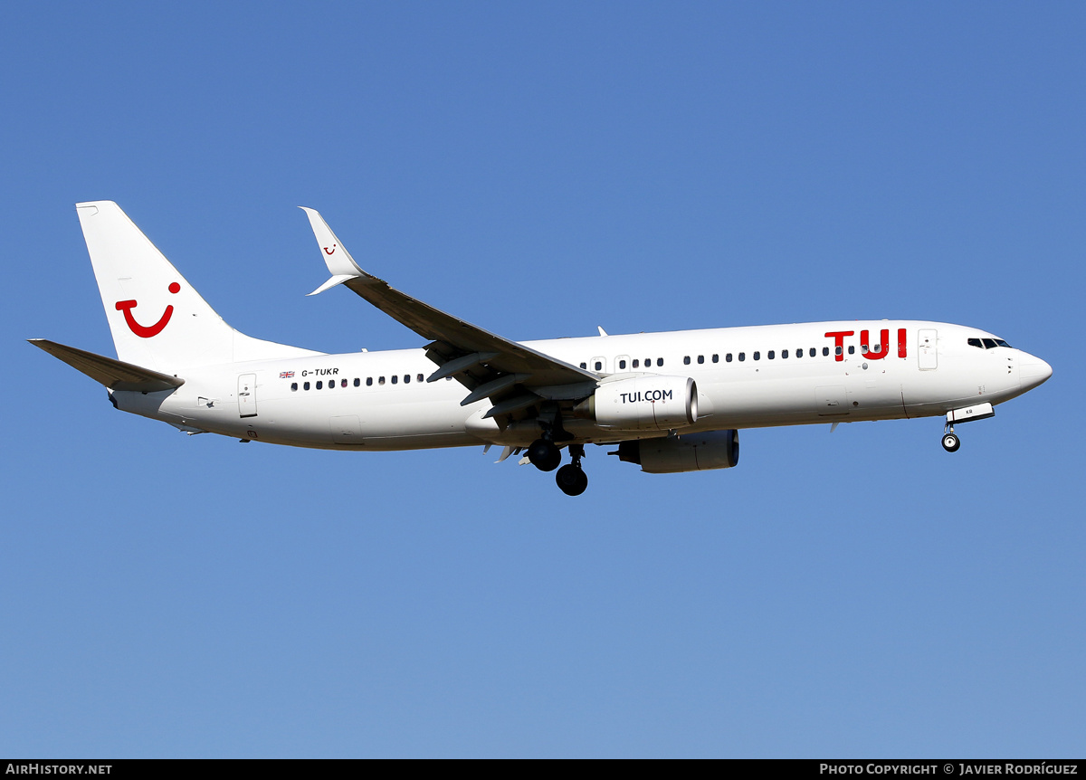 Aircraft Photo of G-TUKR | Boeing 737-8K5 | TUI | AirHistory.net #607668
