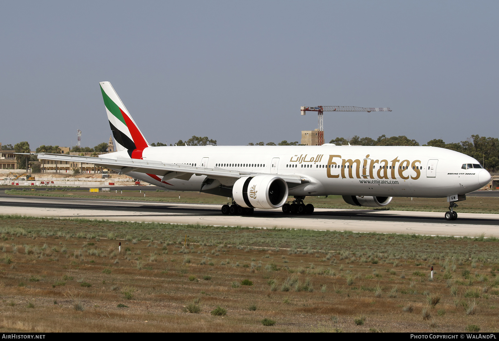 Aircraft Photo of A6-EGW | Boeing 777-31H/ER | Emirates | AirHistory.net #607673