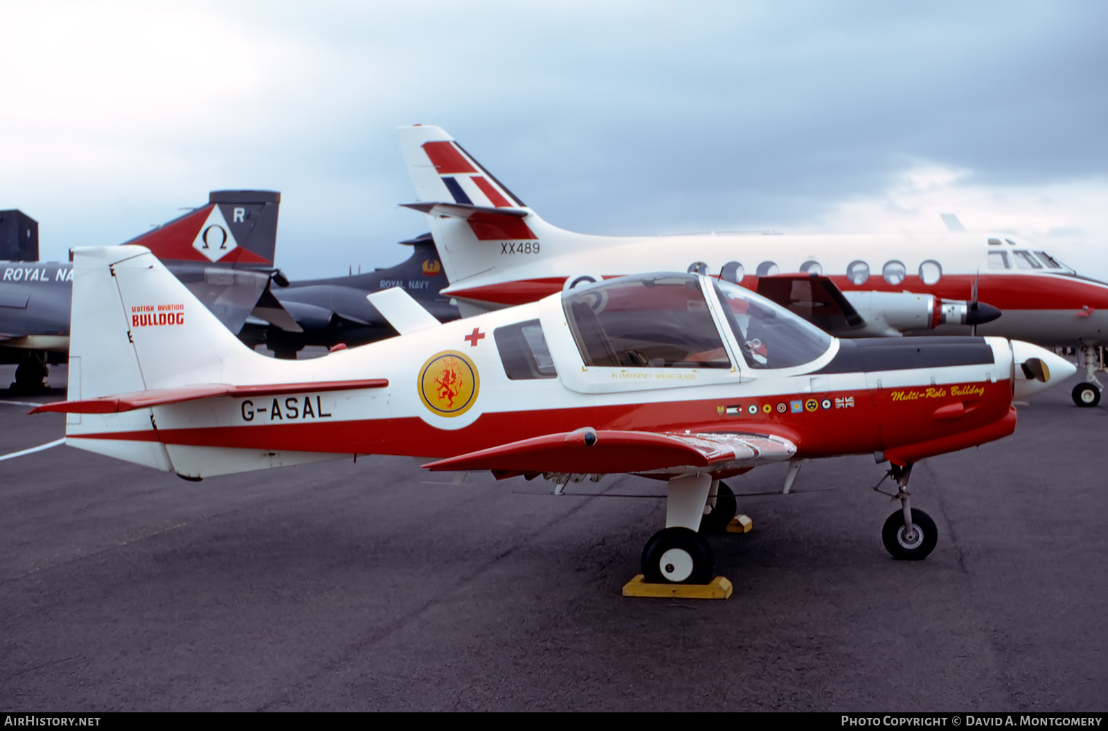 Aircraft Photo of G-ASAL | Scottish Aviation Bulldog 120/124 | Scottish Aviation | AirHistory.net #607711