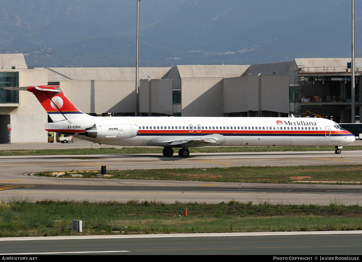 Aircraft Photo of EI-CRH | McDonnell Douglas MD-83 (DC-9-83) | Meridiana | AirHistory.net #607715