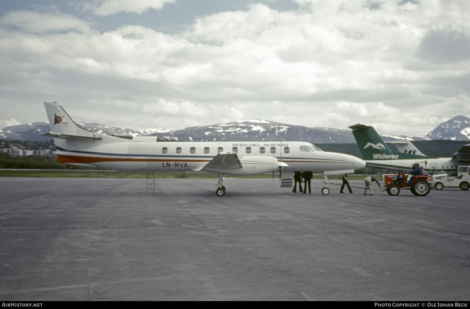 Aircraft Photo of LN-NVA | Fairchild SA-227AC Metro III | Norving | AirHistory.net #607720