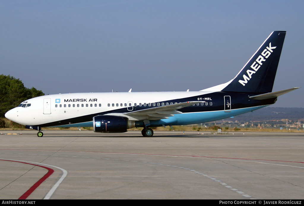 Aircraft Photo of OY-MRL | Boeing 737-7L9 | Maersk Air | AirHistory.net #607725