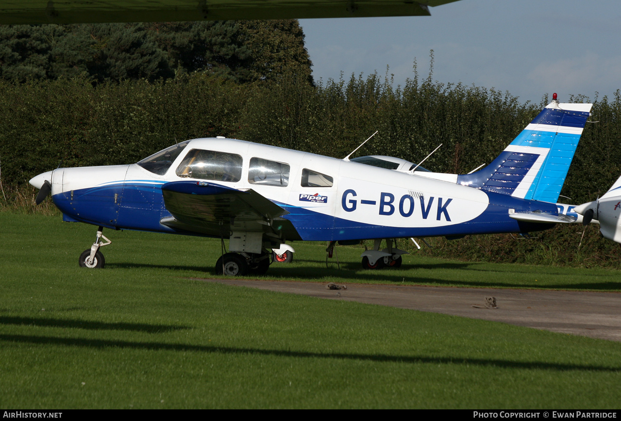 Aircraft Photo of G-BOVK | Piper PA-28-161 Warrior II | Tayside Aviation | AirHistory.net #607730