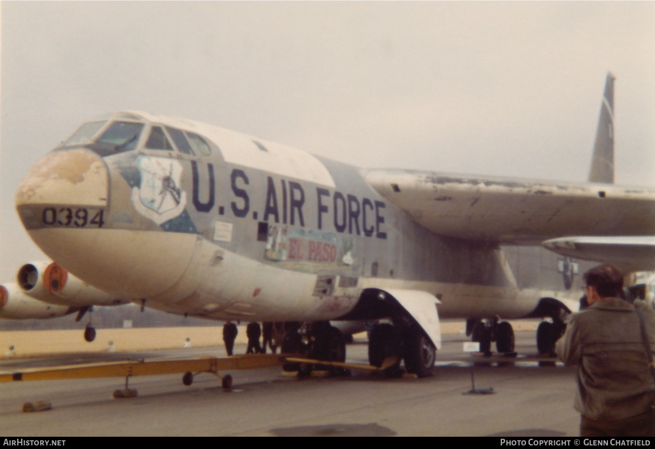 Aircraft Photo of 53-394 / 30394 | Boeing B-52B Stratofortress | USA - Air Force | AirHistory.net #607750