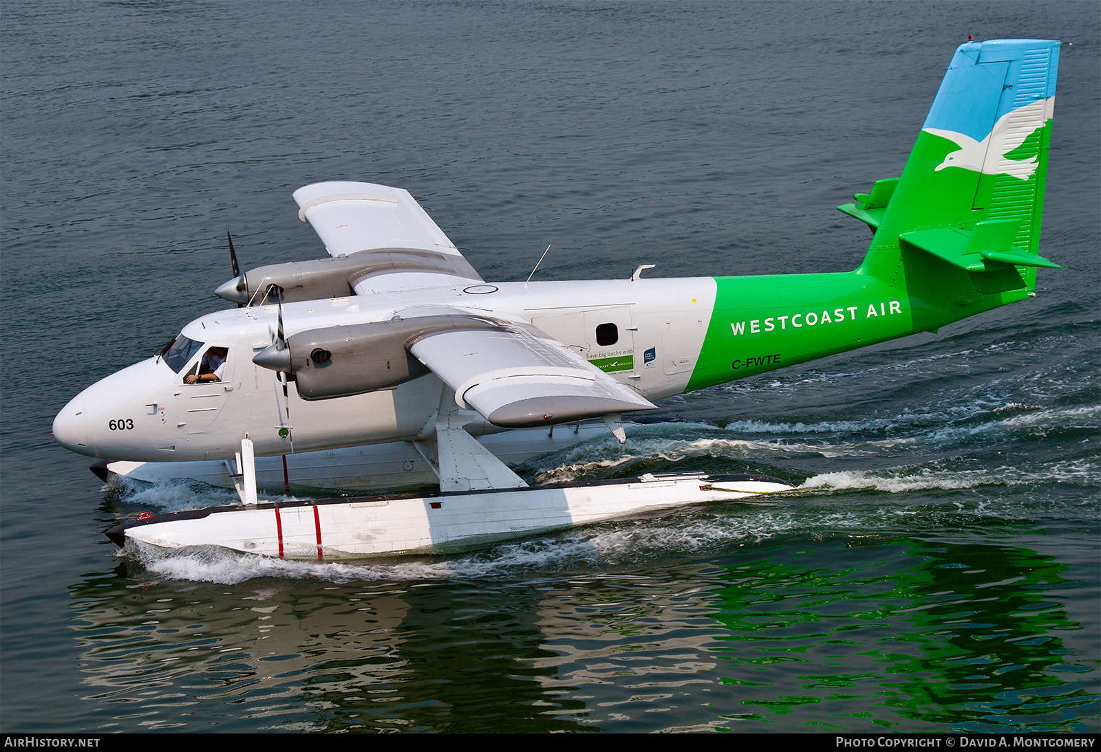 Aircraft Photo of C-FWTE | De Havilland Canada DHC-6-100 Twin Otter | West Coast Air | AirHistory.net #607757