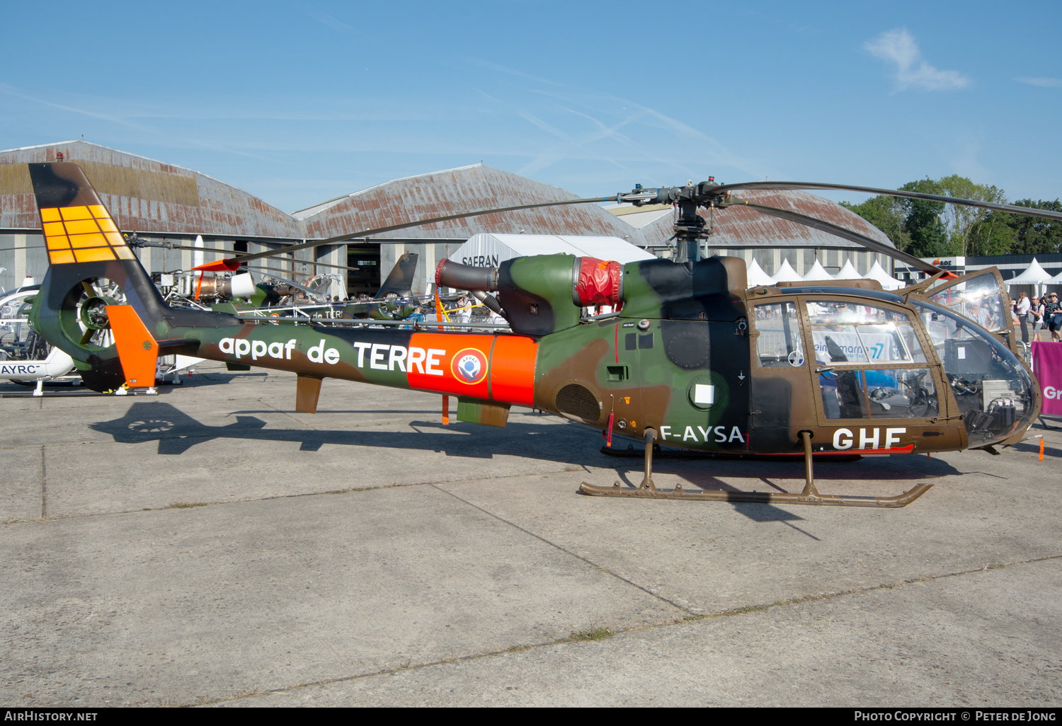 Aircraft Photo of F-AYSA | Aerospatiale SA-341F Gazelle | APPAF - Association pour la Préservation du Patrimoine Aéronautique Français | France - Army | AirHistory.net #607761