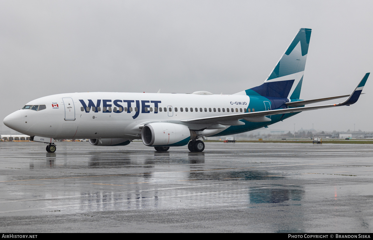 Aircraft Photo of C-GWJO | Boeing 737-7CT | WestJet | AirHistory.net #607779