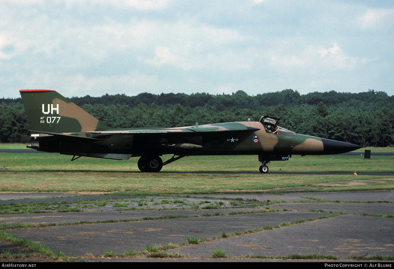 Aircraft Photo of 68-0077 / AF68-077 | General Dynamics F-111E Aardvark | USA - Air Force | AirHistory.net #607780