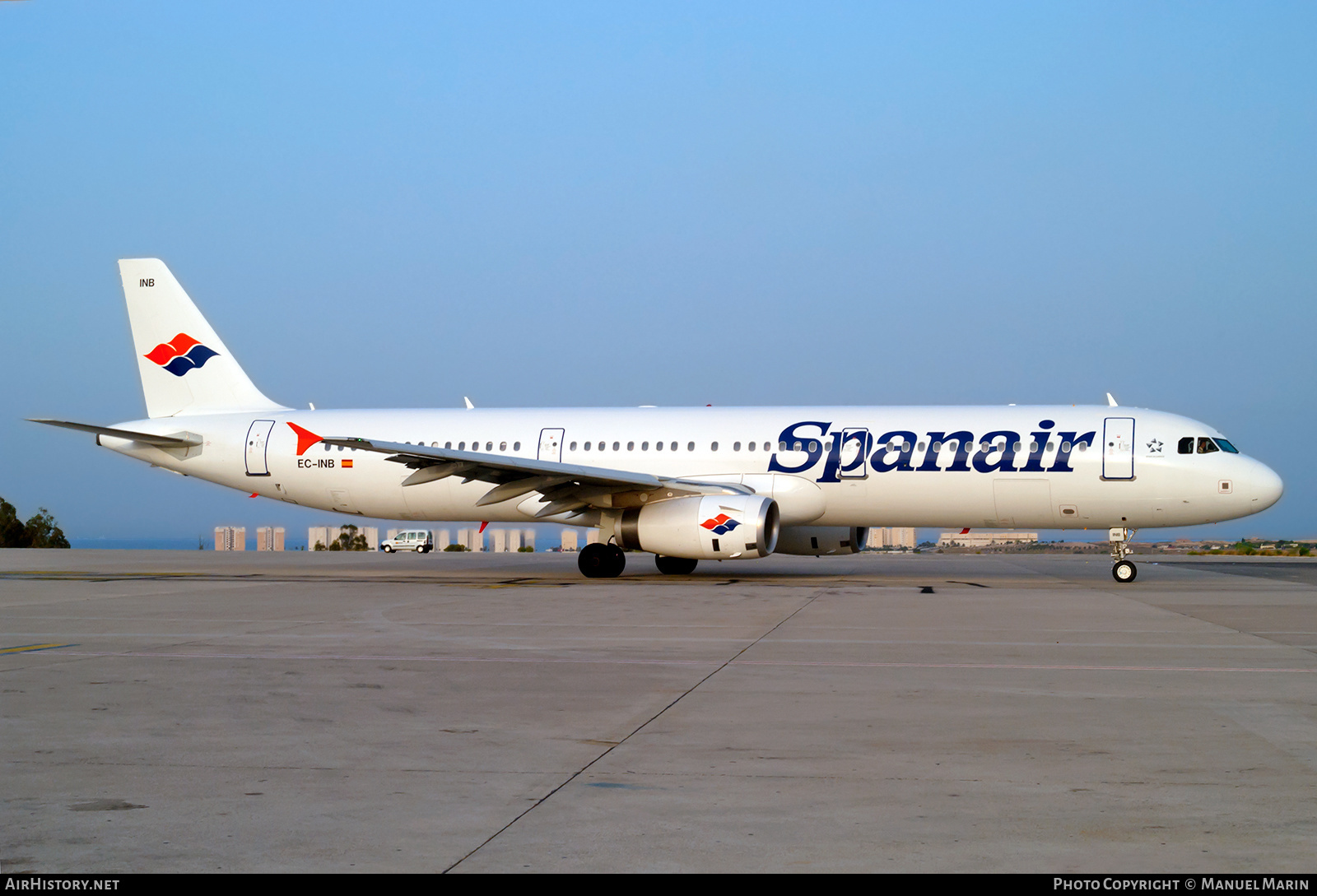 Aircraft Photo of EC-INB | Airbus A321-231 | Spanair | AirHistory.net #607789