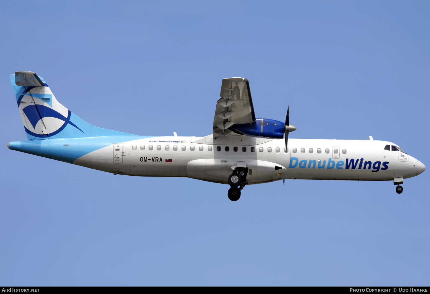 Aircraft Photo of OM-VRA | ATR ATR-72-202 | Danube Wings | AirHistory.net #607811