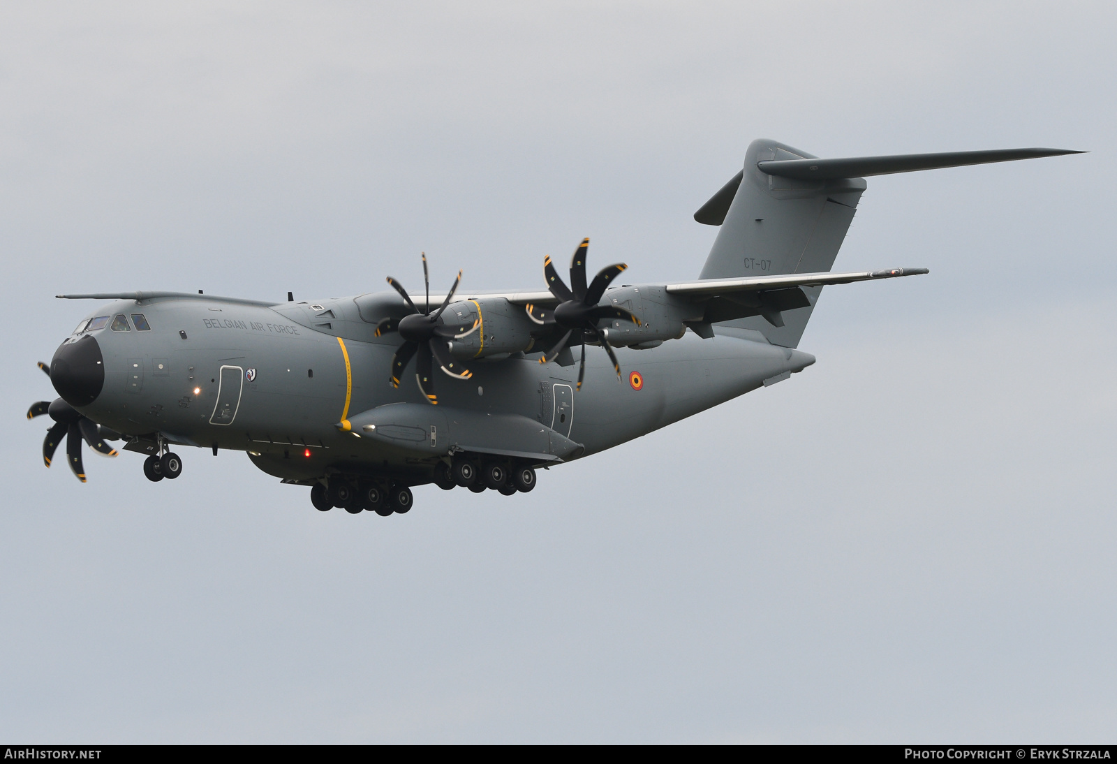 Aircraft Photo of CT-07 | Airbus A400M Atlas | Belgium - Air Force | AirHistory.net #607827