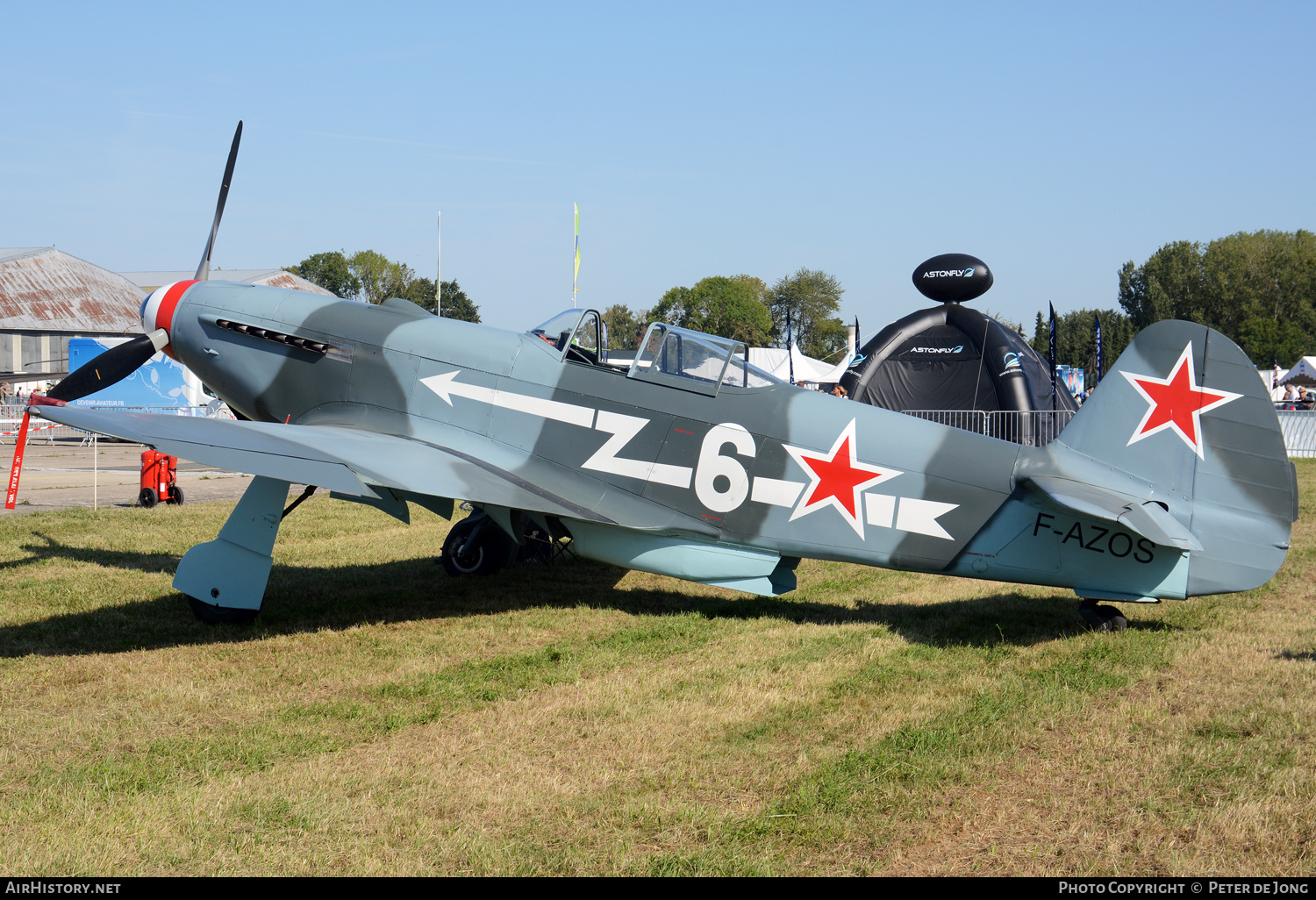 Aircraft Photo of F-AZOS | Yakovlev Yak-3UA | Soviet Union - Air Force | AirHistory.net #607834