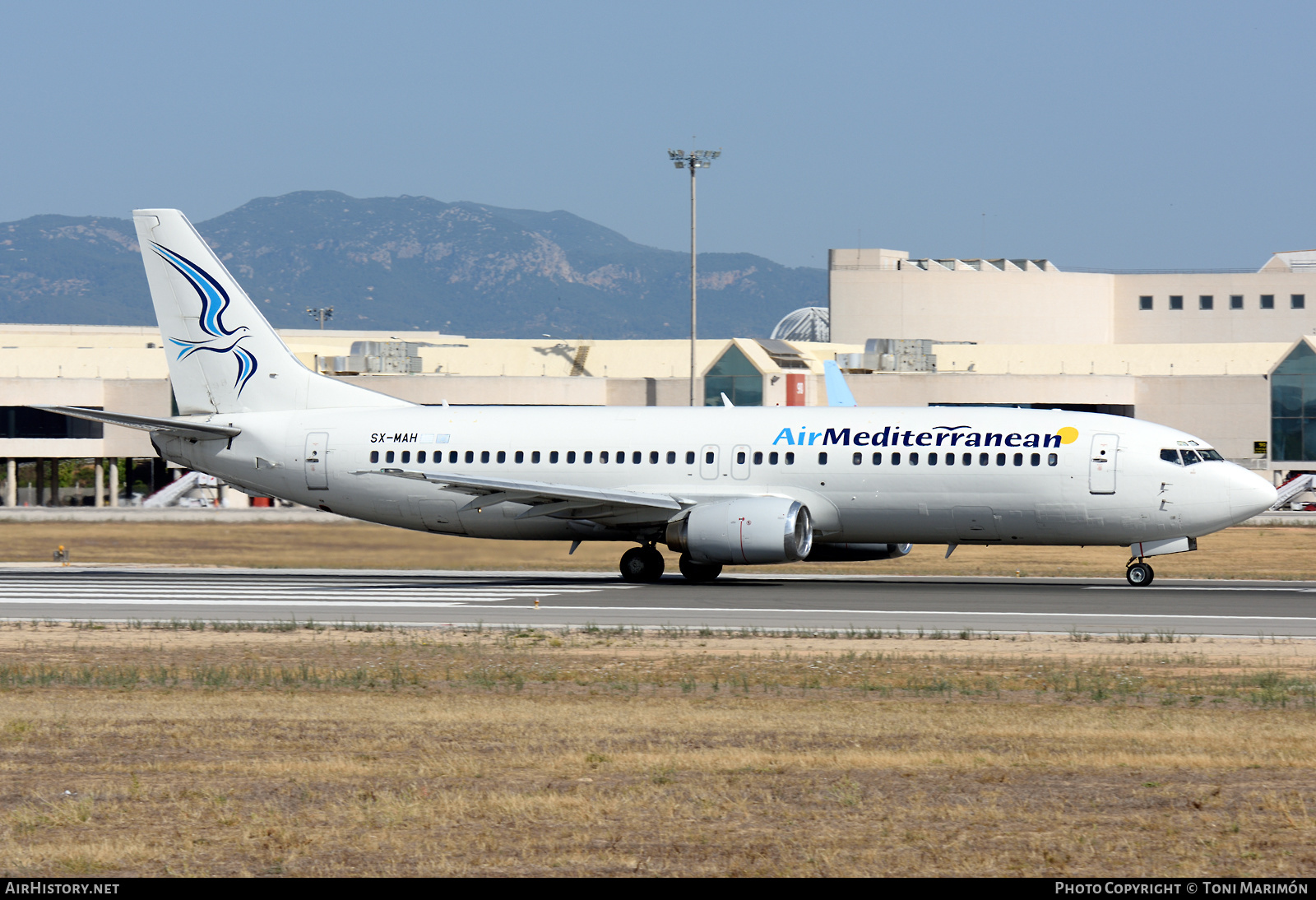 Aircraft Photo of SX-MAH | Boeing 737-405 | Air Mediterranean | AirHistory.net #607857