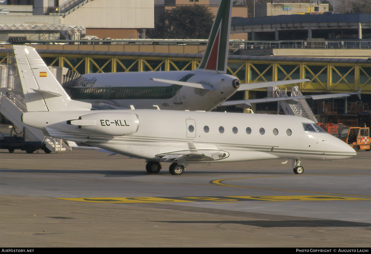 Aircraft Photo of EC-KLL | Israel Aircraft Industries Gulfstream G200 | AirHistory.net #607870