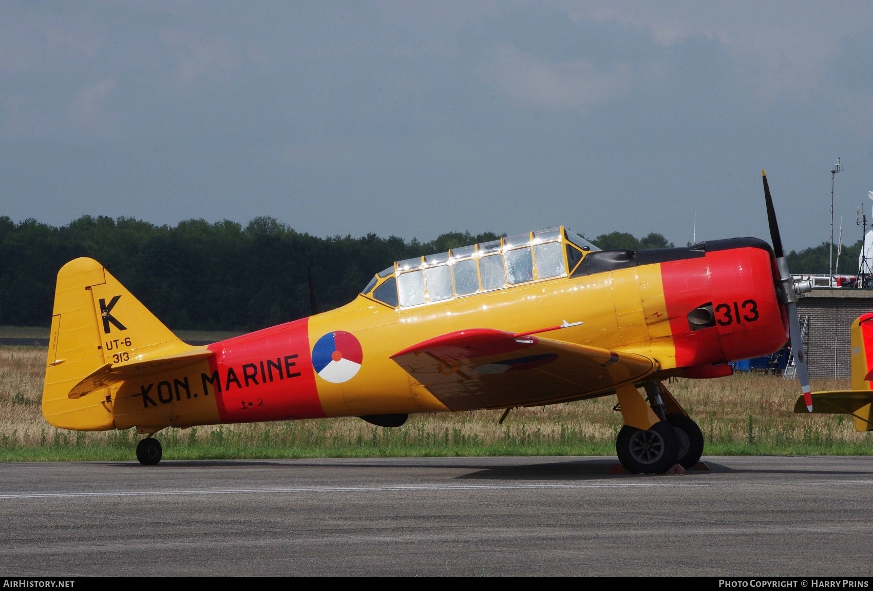 Aircraft Photo of PH-TXN / 313 | North American AT-6A Texan | Netherlands - Navy | AirHistory.net #607878