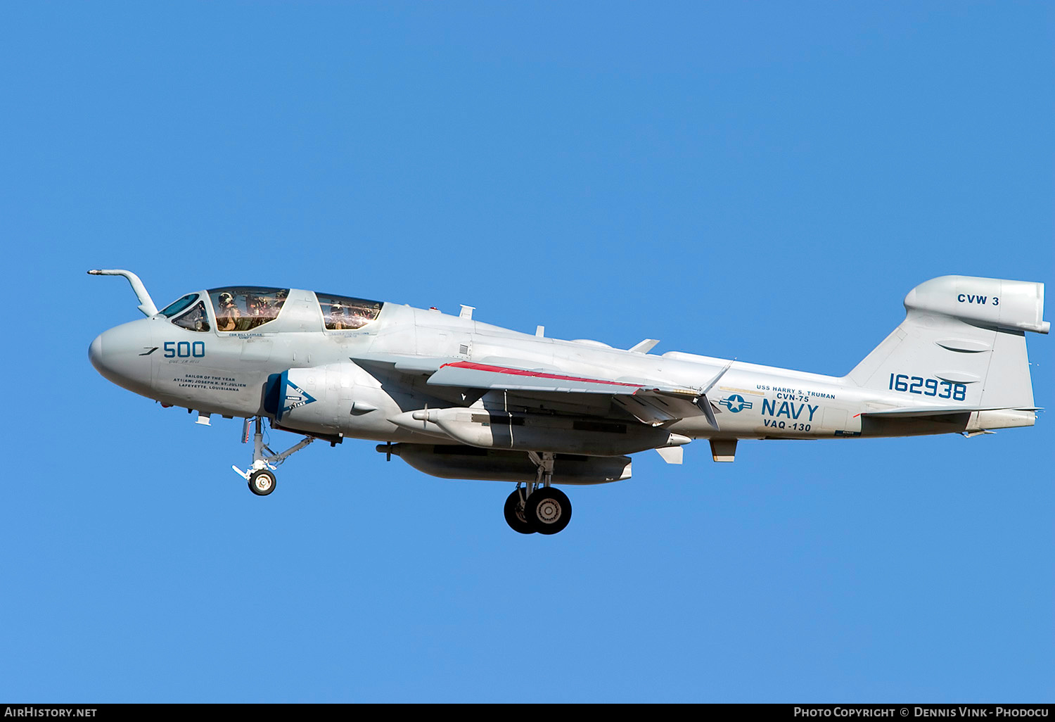 Aircraft Photo of 162938 | Grumman EA-6B Prowler (G-128) | USA - Navy | AirHistory.net #607883