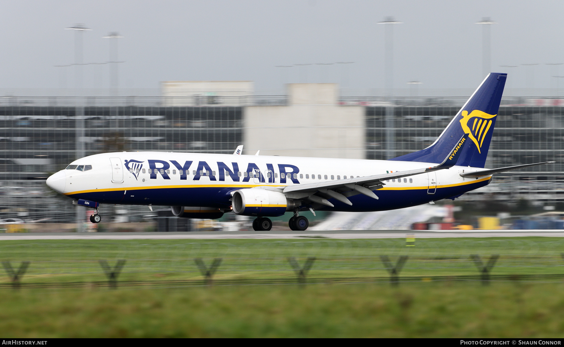Aircraft Photo of EI-EBA | Boeing 737-8AS | Ryanair | AirHistory.net #607884