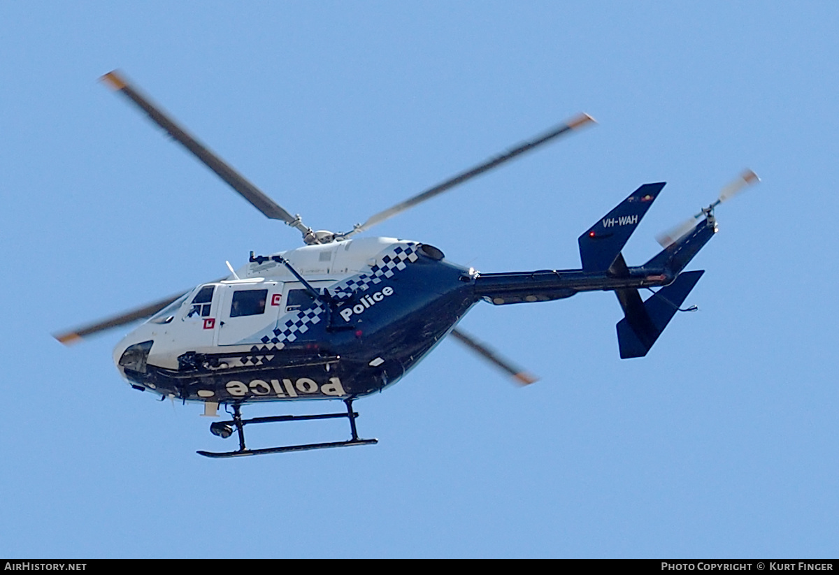 Aircraft Photo of VH-WAH | MBB-Kawasaki BK-117B-2 | Western Australia Police | AirHistory.net #607885