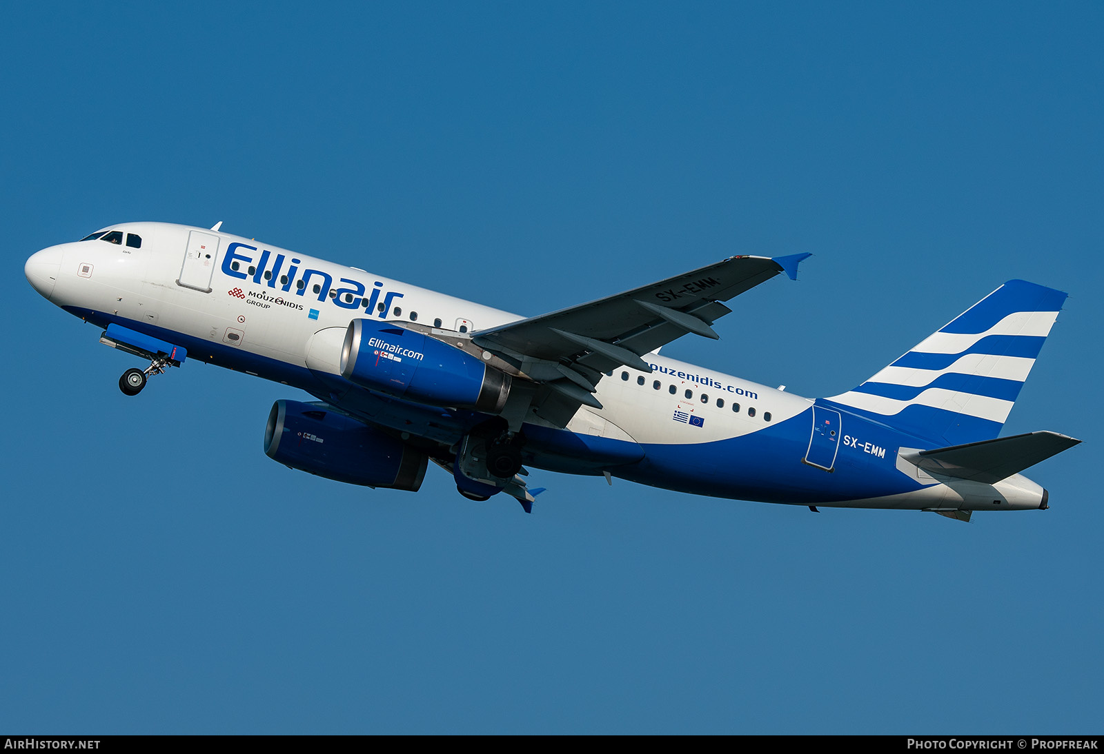 Aircraft Photo of SX-EMM | Airbus A319-132 | Ellinair | AirHistory.net #607898