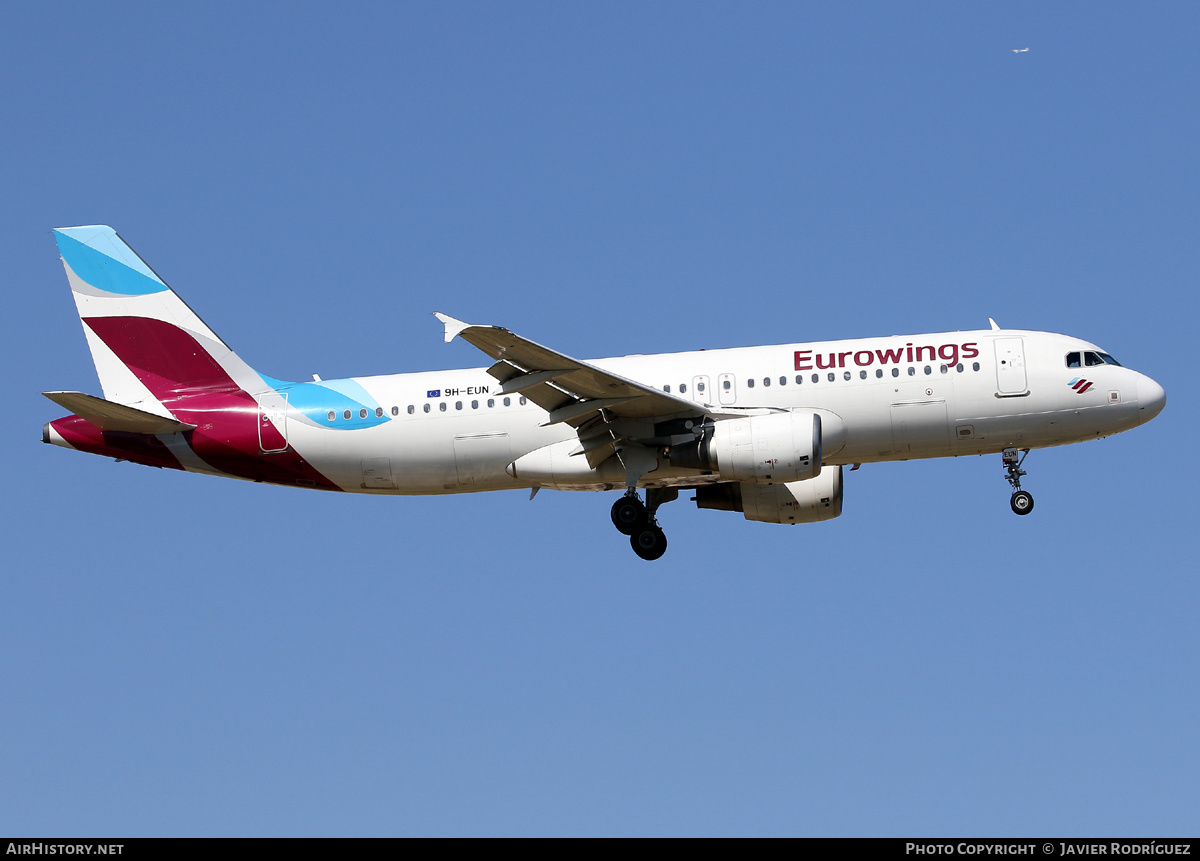 Aircraft Photo of 9H-EUN | Airbus A320-214 | Eurowings | AirHistory.net #607912