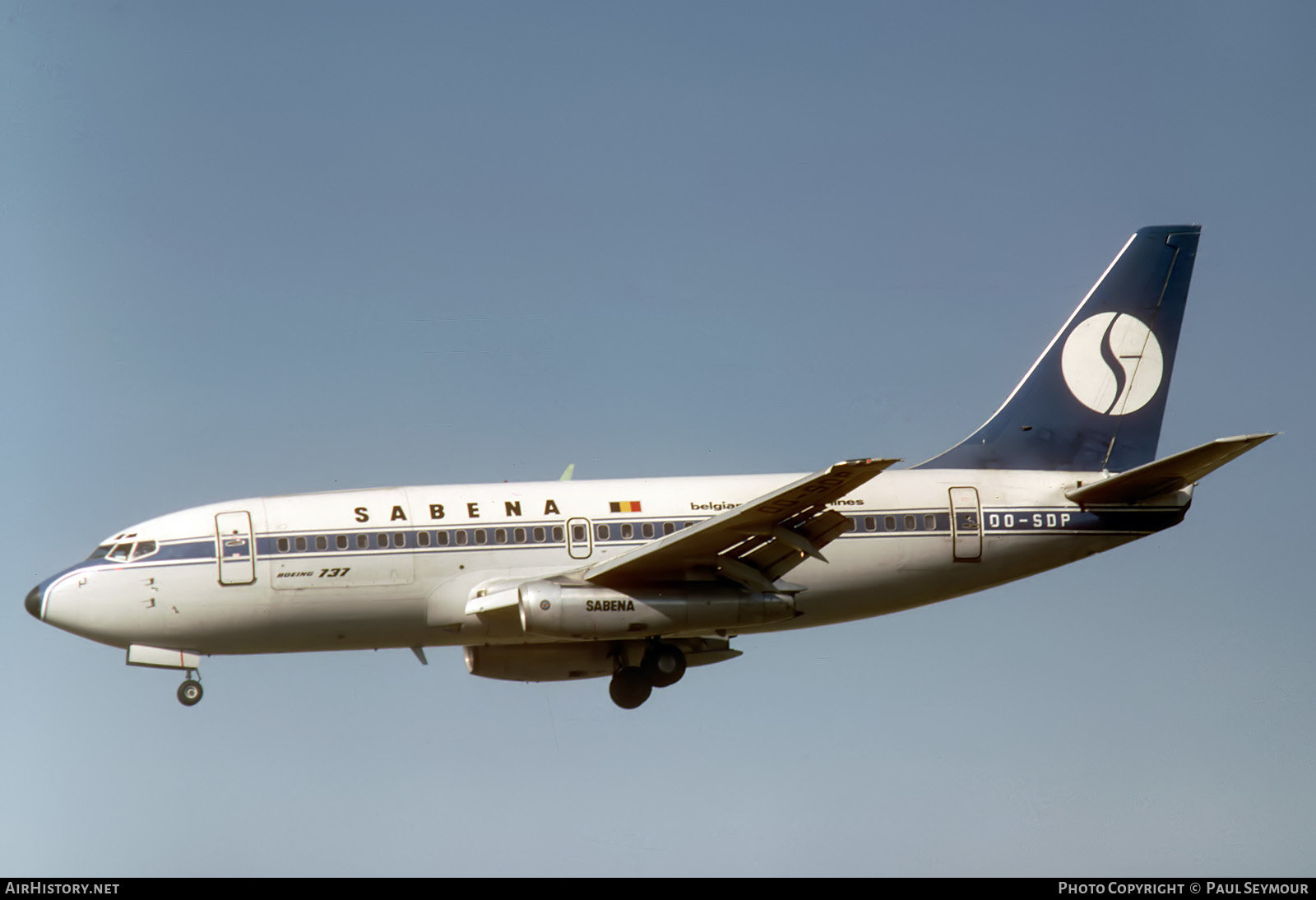 Aircraft Photo of OO-SDP | Boeing 737-229C/Adv | Sabena | AirHistory.net #607917