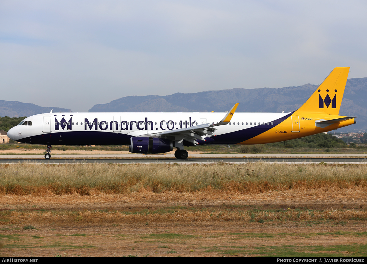 Aircraft Photo of G-ZBAD | Airbus A321-231 | Monarch Airlines | AirHistory.net #607930