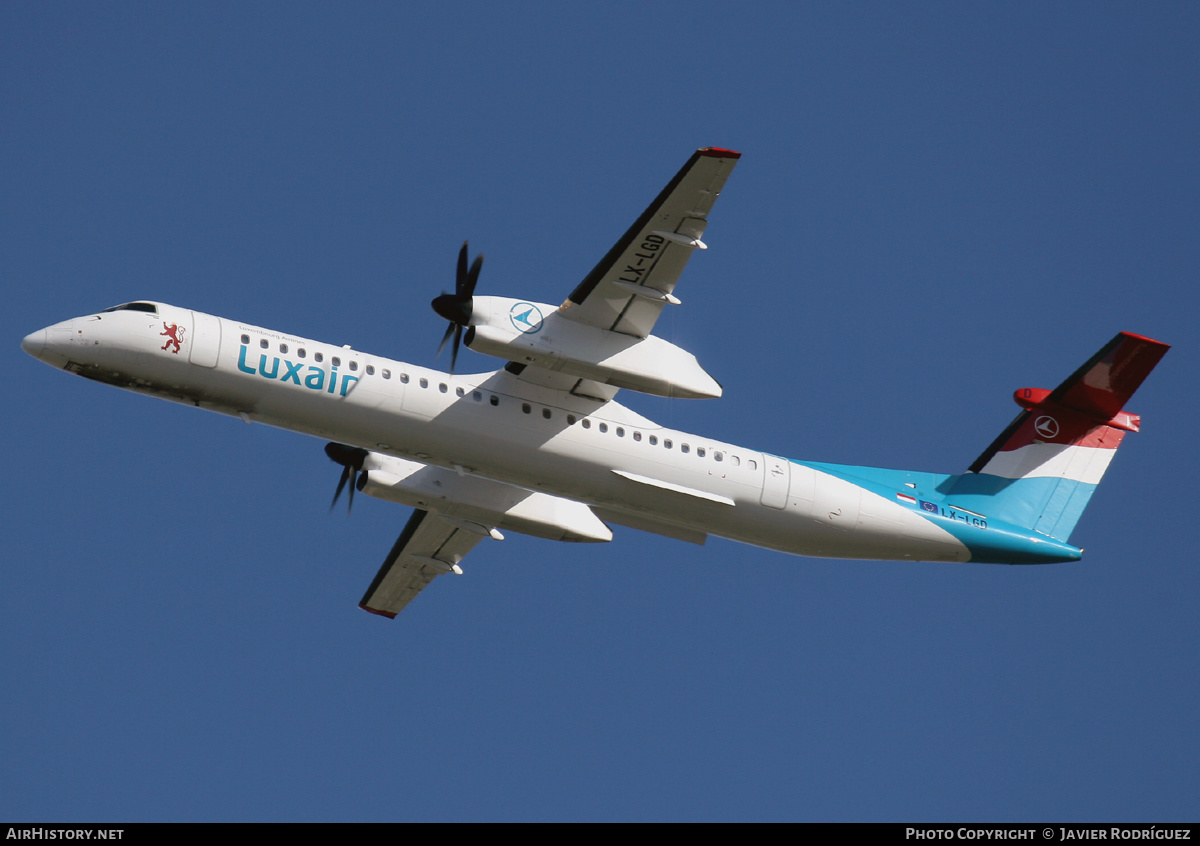 Aircraft Photo of LX-LGD | Bombardier DHC-8-402 Dash 8 | Luxair | AirHistory.net #607932