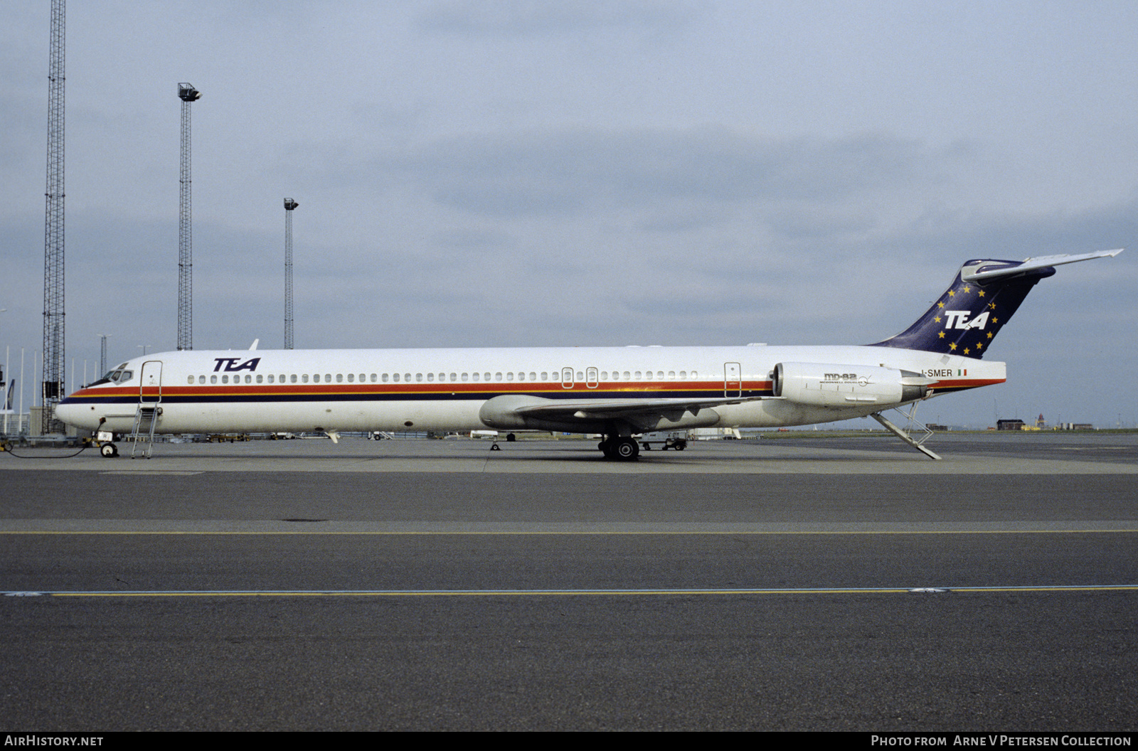 Aircraft Photo of I-SMER | McDonnell Douglas MD-82 (DC-9-82) | TEA - Trans European Airways | AirHistory.net #607933