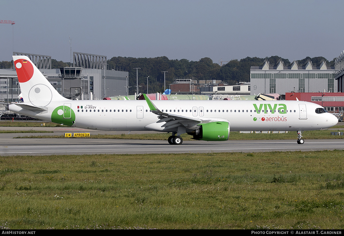 Aircraft Photo of D-AVZV | Airbus A321-271NXLR | Viva Aerobús | AirHistory.net #607939