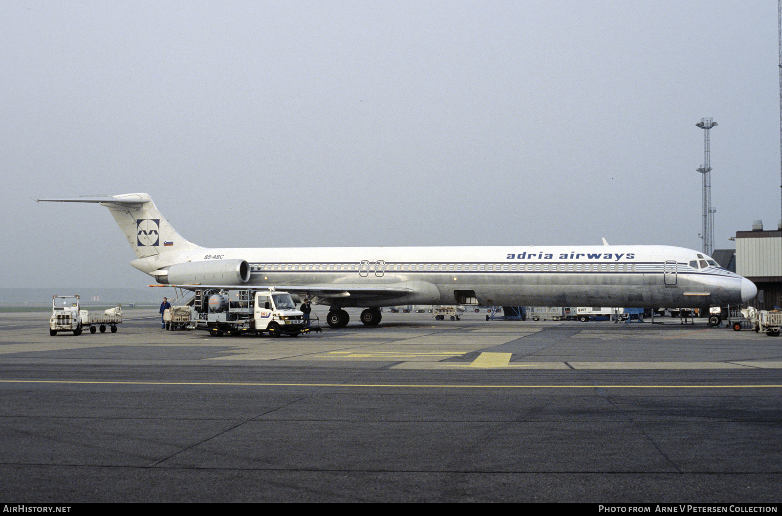 Aircraft Photo of S5-ABC | McDonnell Douglas MD-82 (DC-9-82) | Adria Airways | AirHistory.net #607945