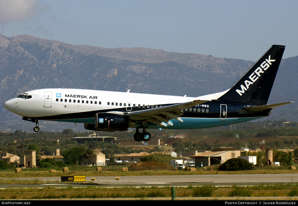 Aircraft Photo of OY-MRG | Boeing 737-7L9 | Maersk Air | AirHistory.net #607950