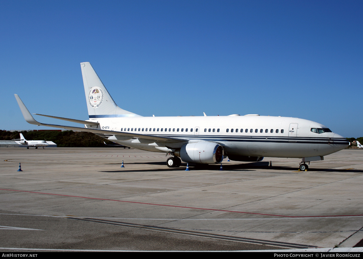 Aircraft Photo of VQ-BTA | Boeing 737-7P3 BBJ | AirHistory.net #607955