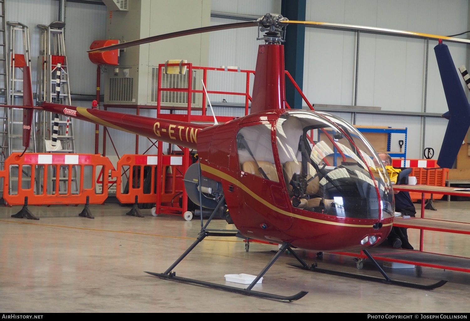 Aircraft Photo of G-ETIN | Robinson R-22 Beta | HQ Aviation | AirHistory.net #607968