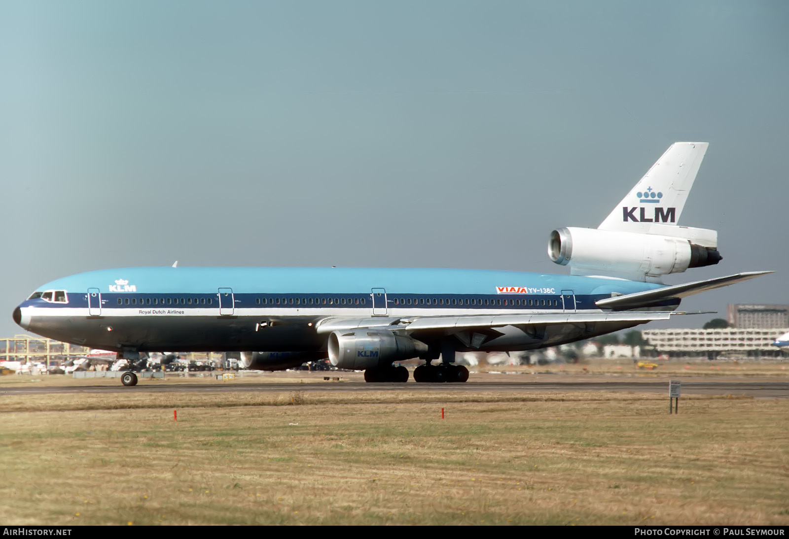 Aircraft Photo of YV-138C | McDonnell Douglas DC-10-30 | KLM - Royal Dutch Airlines | AirHistory.net #607974