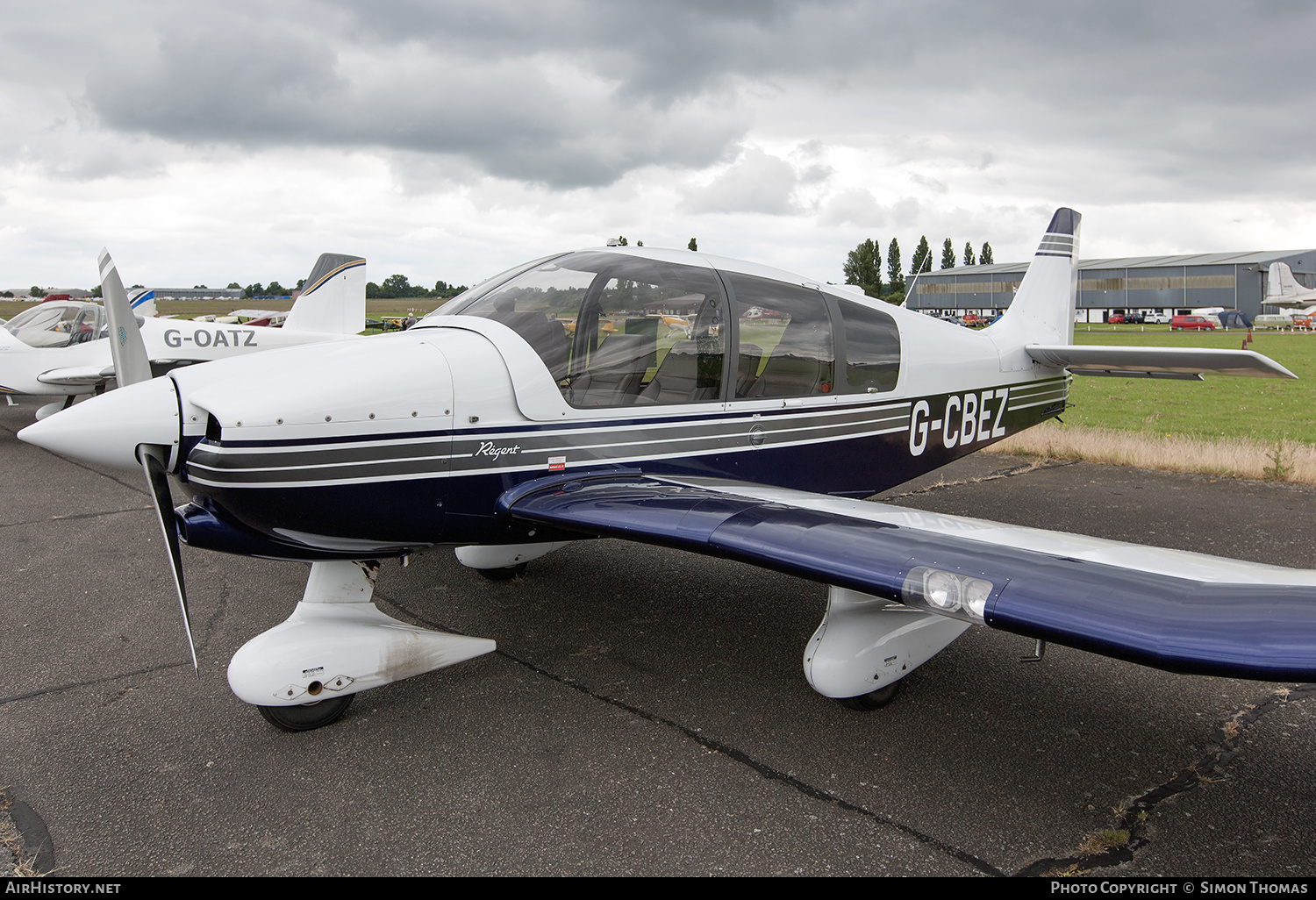 Aircraft Photo of G-CBEZ | Robin DR-400-180 Regent | AirHistory.net #607986