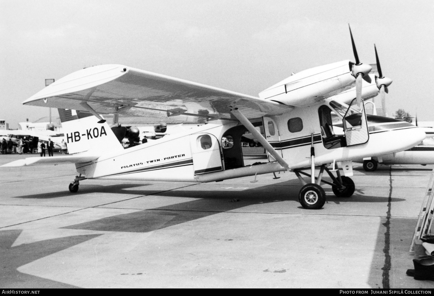 Aircraft Photo of HB-KOA | Pilatus PC-8D Twin Porter | AirHistory.net #608004