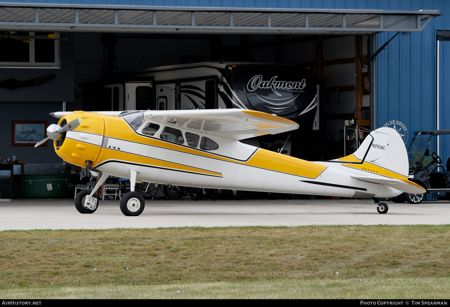 Aircraft Photo of N2158C | Cessna 195B | AirHistory.net #608007