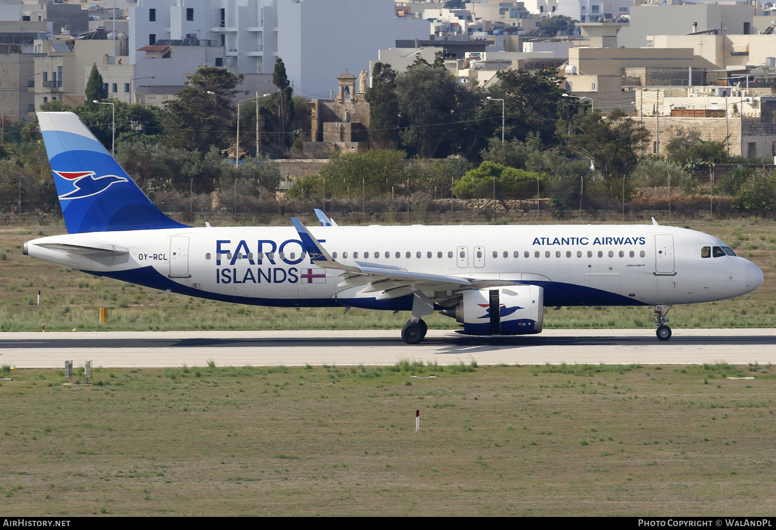 Aircraft Photo of OY-RCL | Airbus A320-251N | Atlantic Airways | AirHistory.net #608014