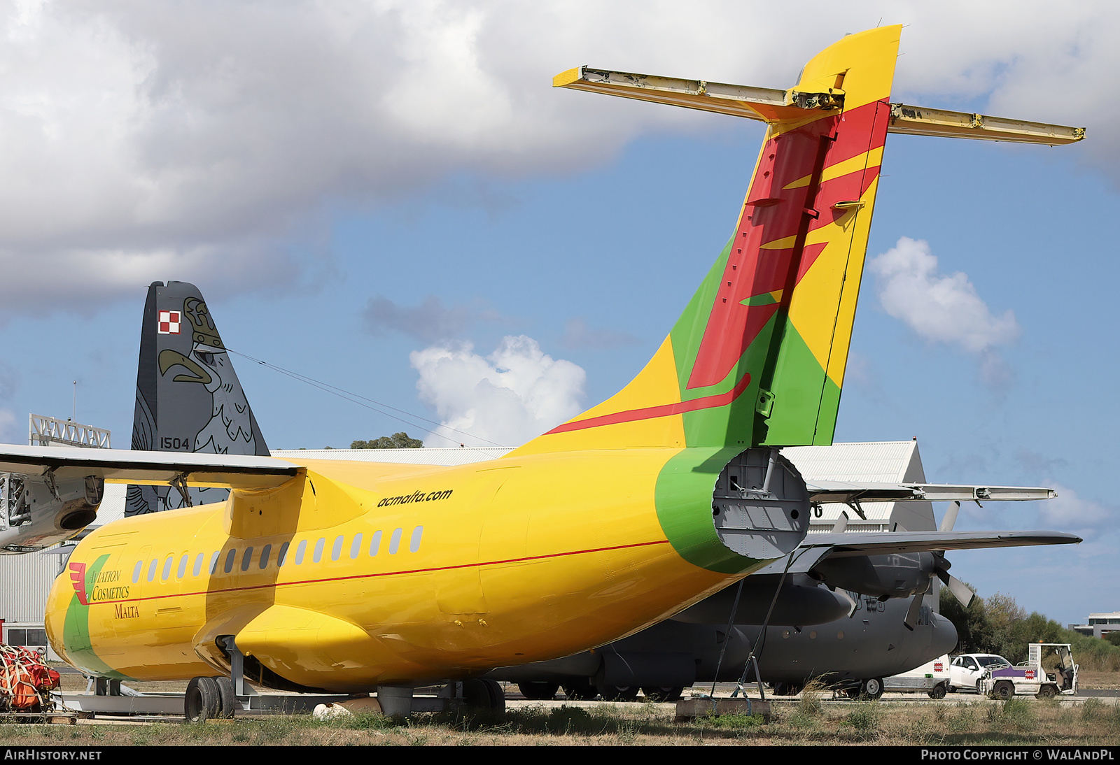 Aircraft Photo of G-ISLF | ATR ATR-42-500 | Aviation Cosmetics Malta | AirHistory.net #608023