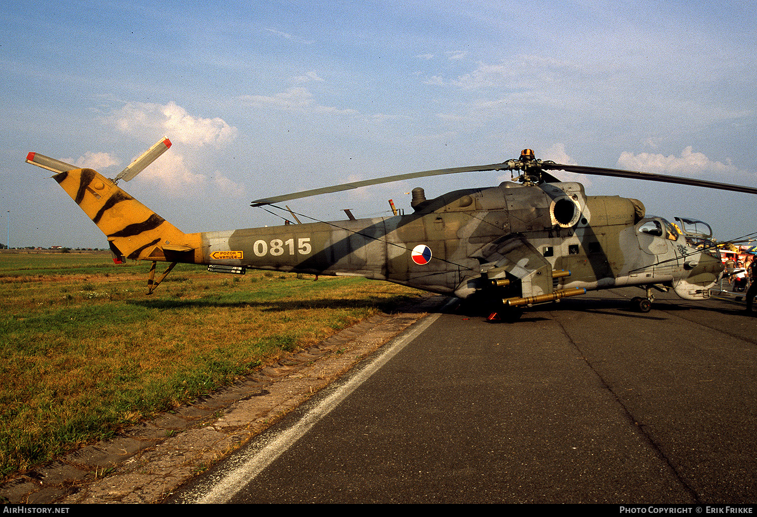 Aircraft Photo of 0815 | Mil Mi-24V | Czechia - Air Force | AirHistory.net #608068