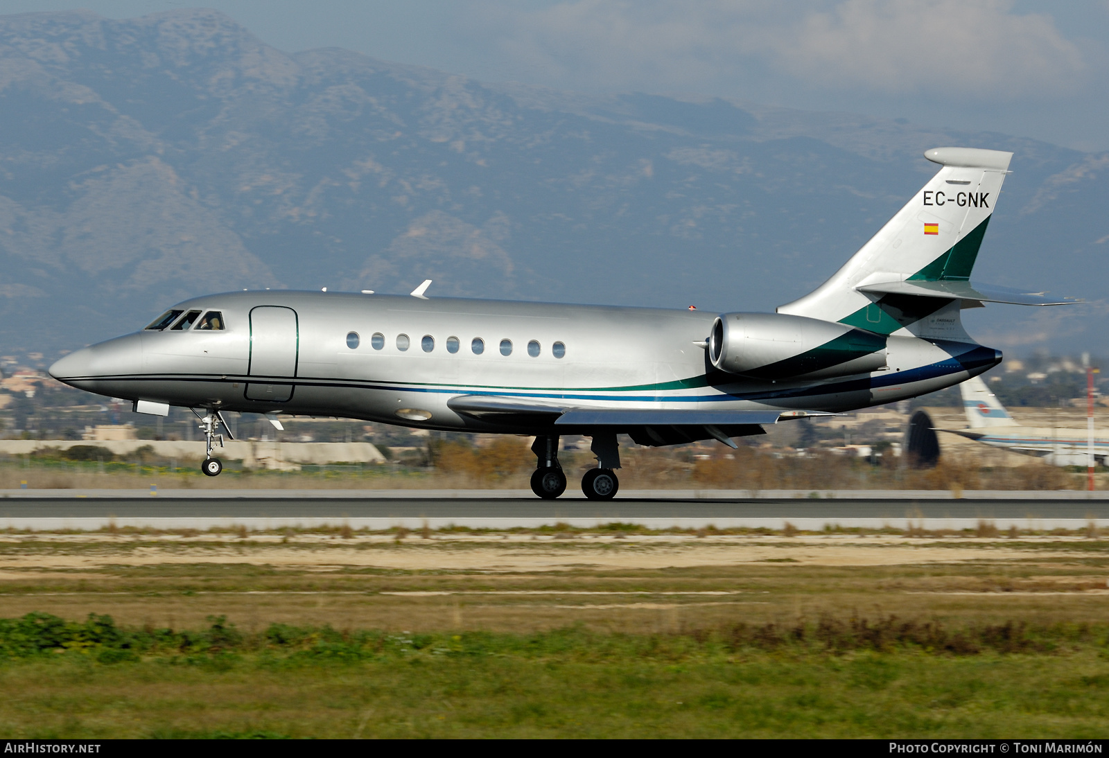 Aircraft Photo of EC-GNK | Dassault Falcon 2000 | AirHistory.net #608075