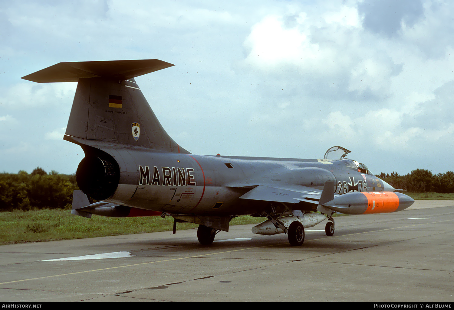 Aircraft Photo of 2676 | Lockheed F-104G Starfighter | Germany - Navy | AirHistory.net #608080